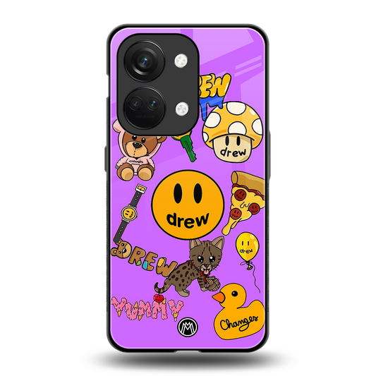justin bieber back phone cover | glass case for oneplus nord 3