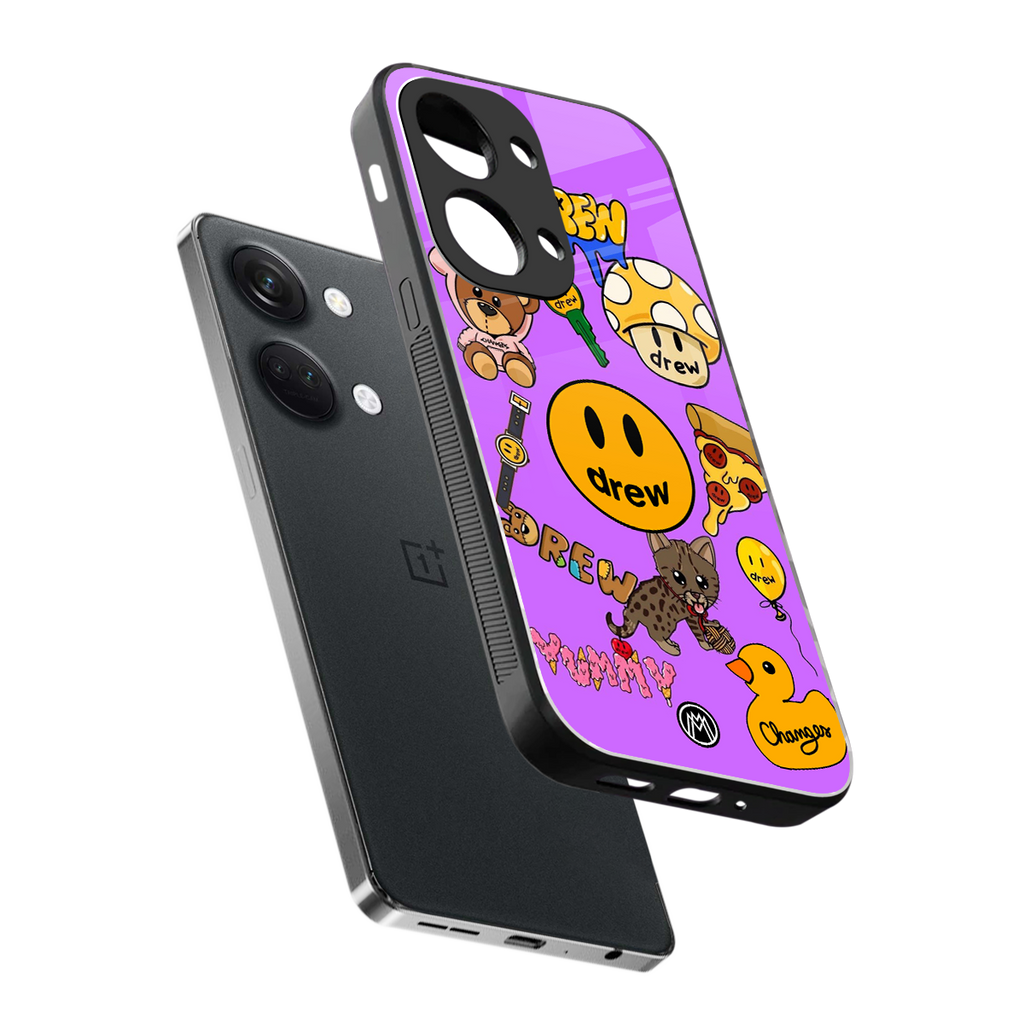 justin bieber back phone cover | glass case for oneplus nord 3