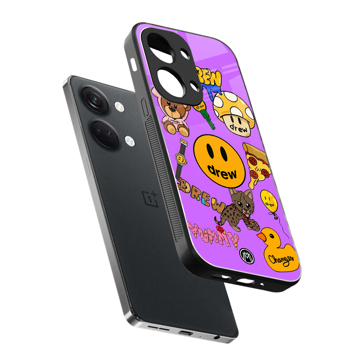 justin bieber back phone cover | glass case for oneplus nord 3