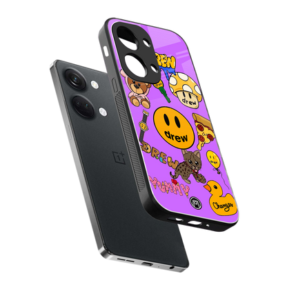 justin bieber back phone cover | glass case for oneplus nord 3