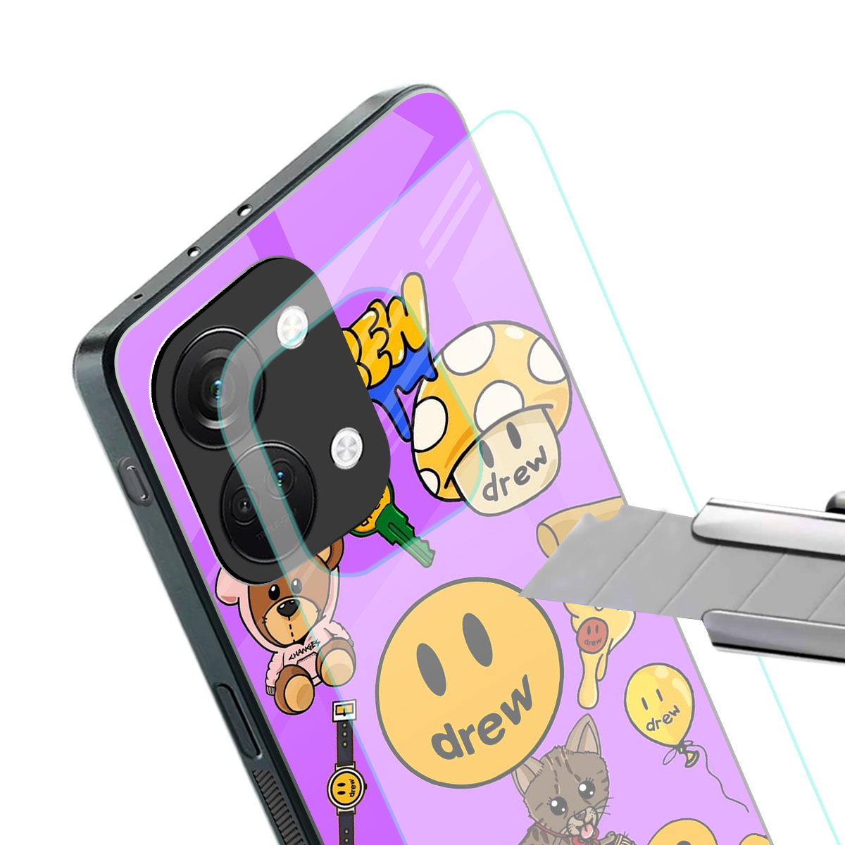 justin bieber back phone cover | glass case for oneplus nord 3