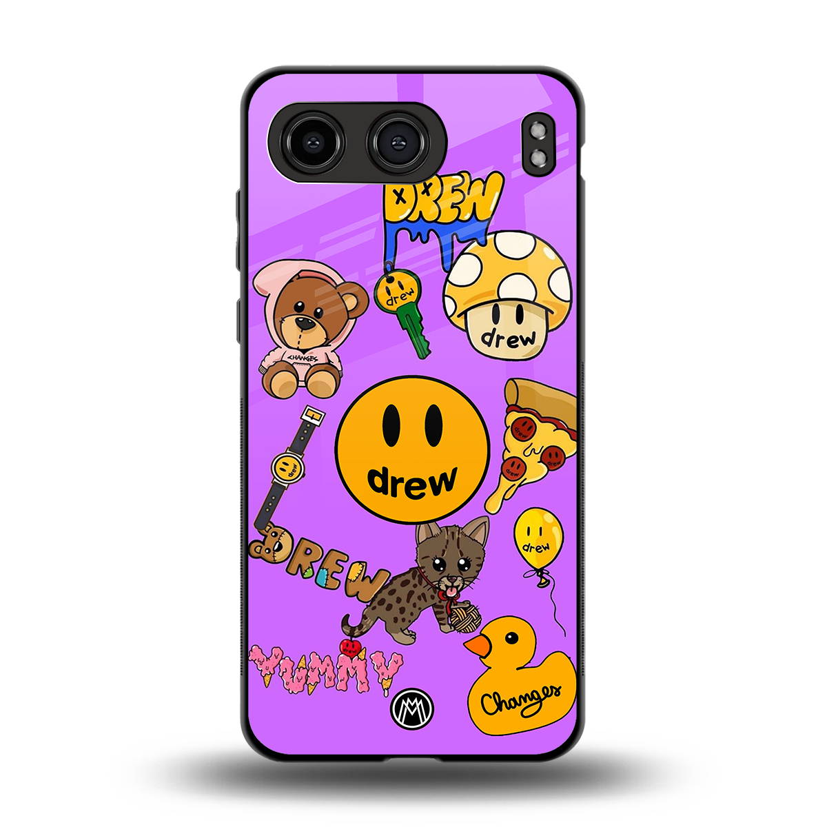 justin bieber back phone cover | glass case for oneplus nord 4