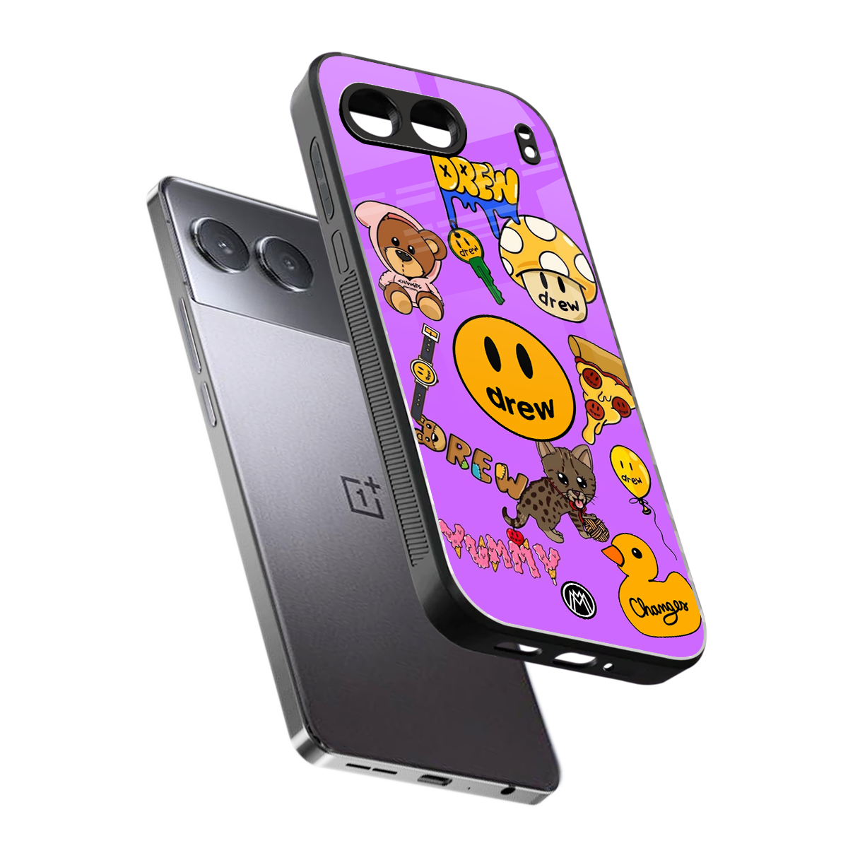 justin bieber back phone cover | glass case for oneplus nord 4