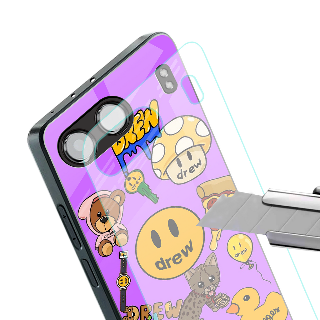 justin bieber back phone cover | glass case for oneplus nord 4