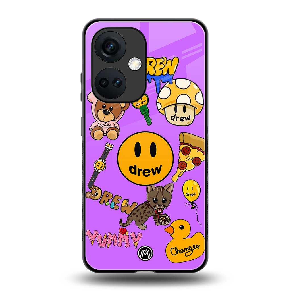 justin bieber back phone cover | glass case for oneplus nord ce 3
