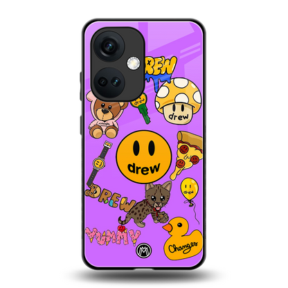 justin bieber back phone cover | glass case for oneplus nord ce 3