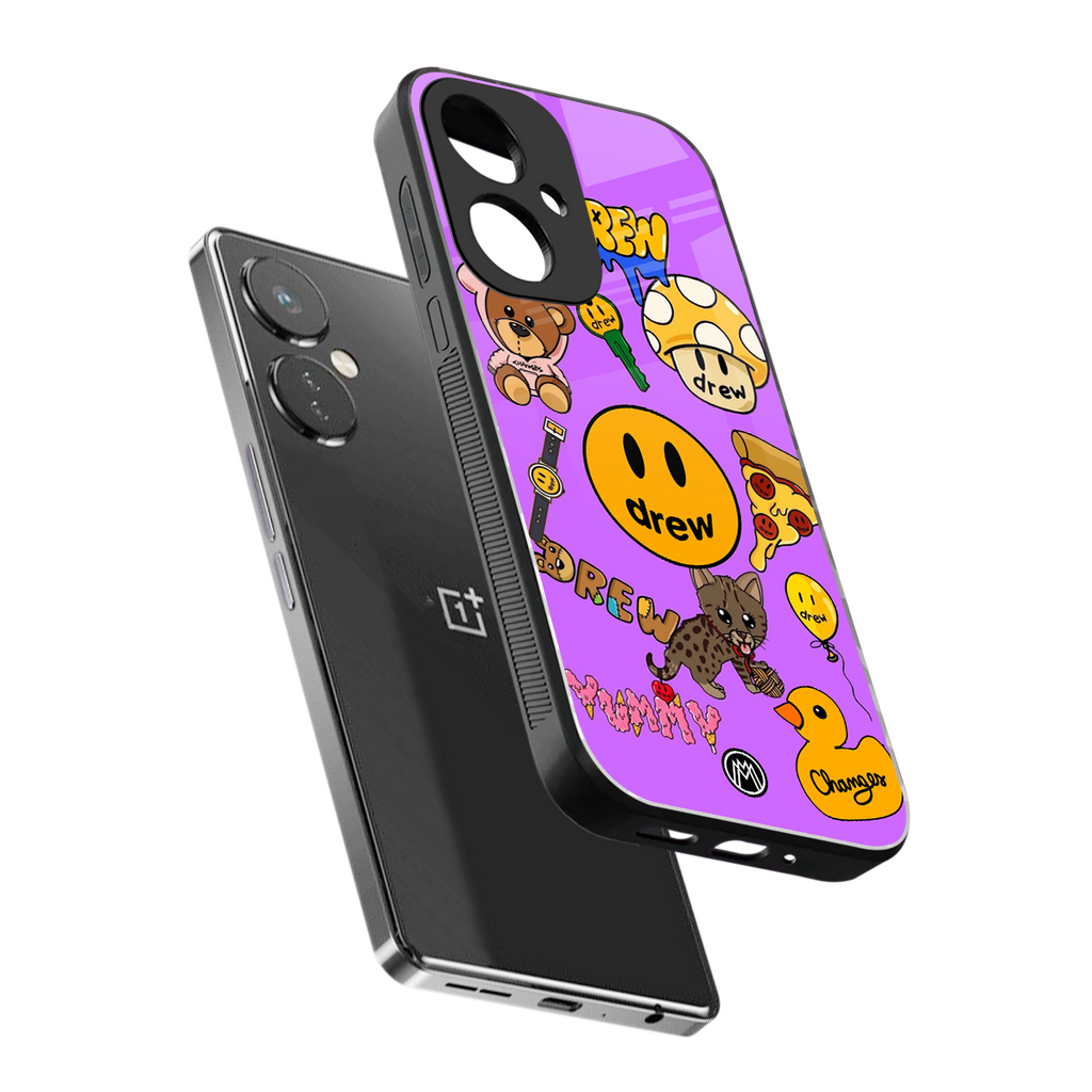 justin bieber back phone cover | glass case for oneplus nord ce 3