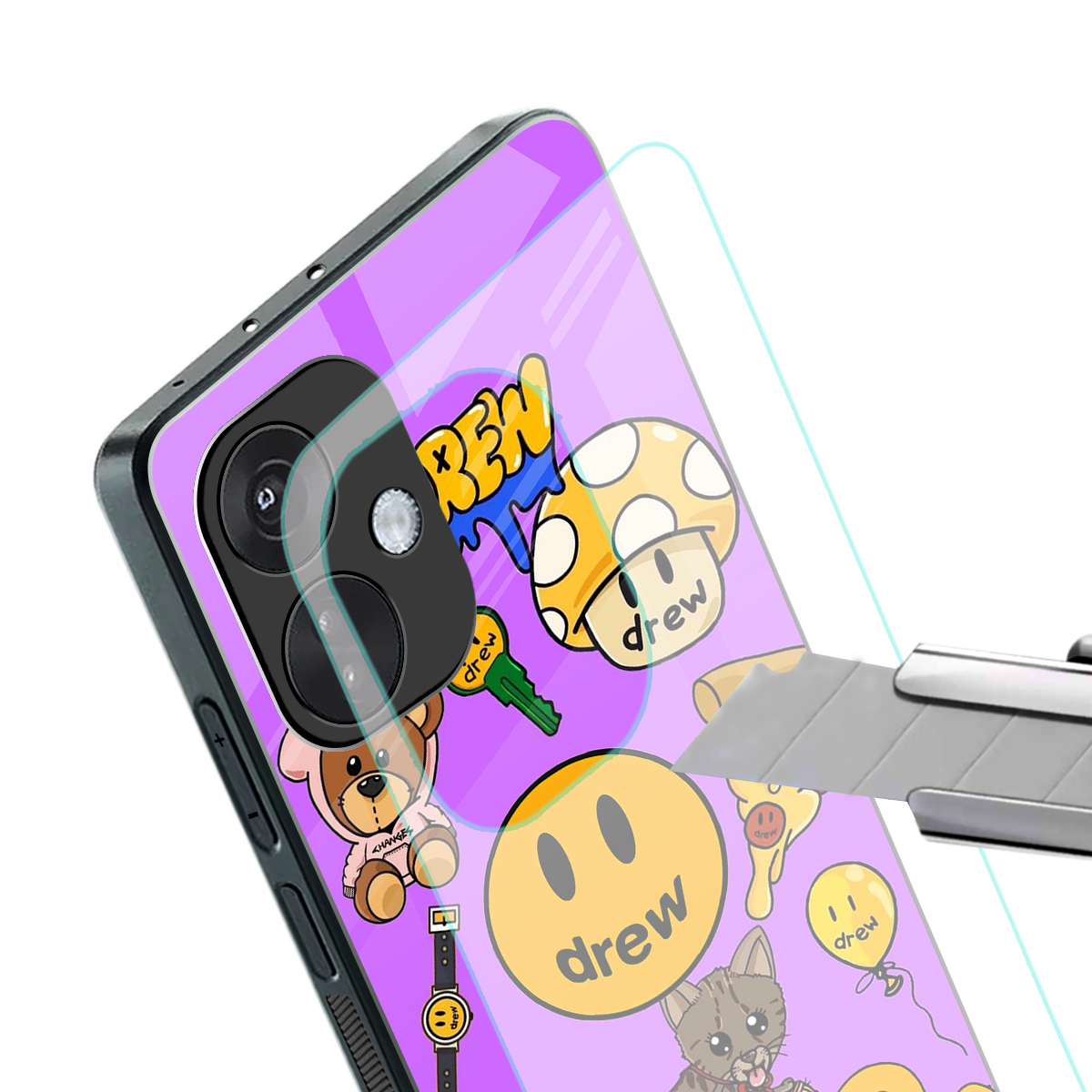 justin bieber back phone cover | glass case for oneplus nord ce 3