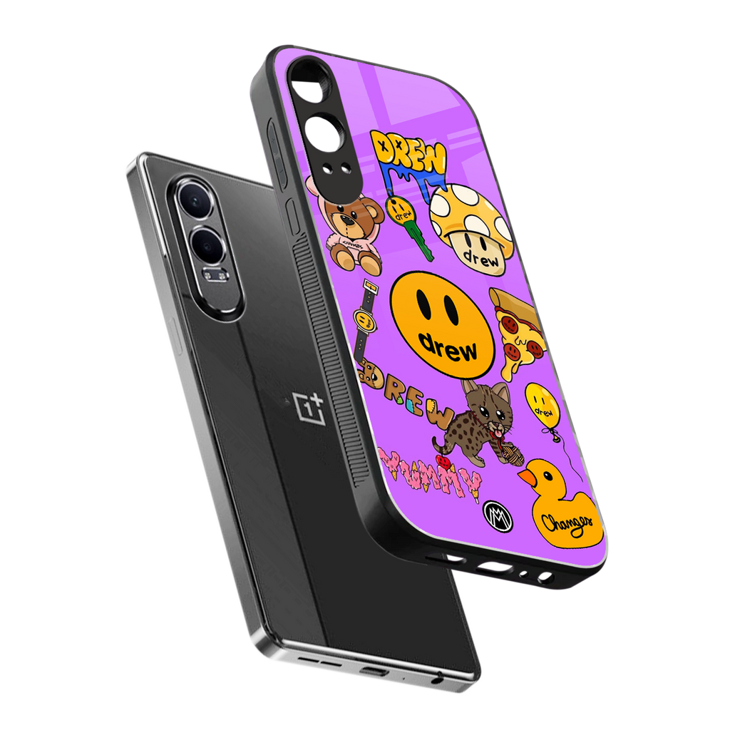 justin bieber back phone cover | glass case for oneplus nord ce 4 lite