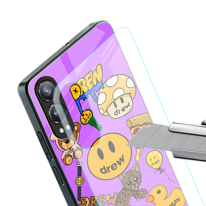 justin bieber back phone cover | glass case for oneplus nord ce 4 lite