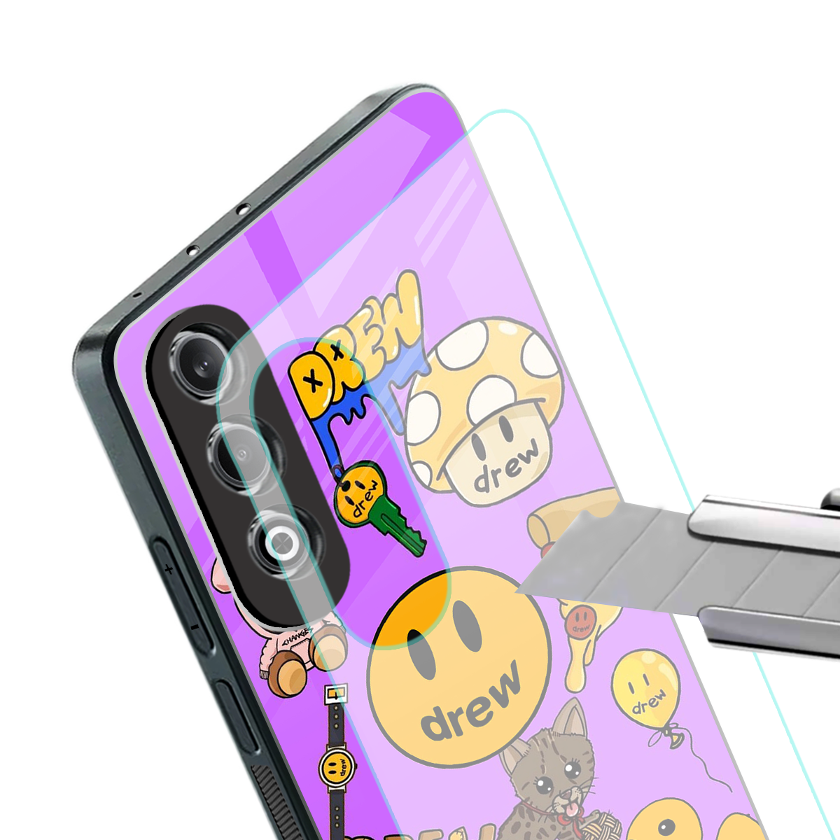 justin bieber back phone cover | glass case for oneplus nord ce 4