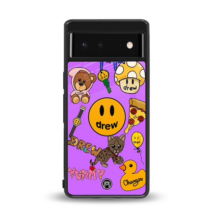 justin bieber back phone cover | glass case for Google Pixel 6A