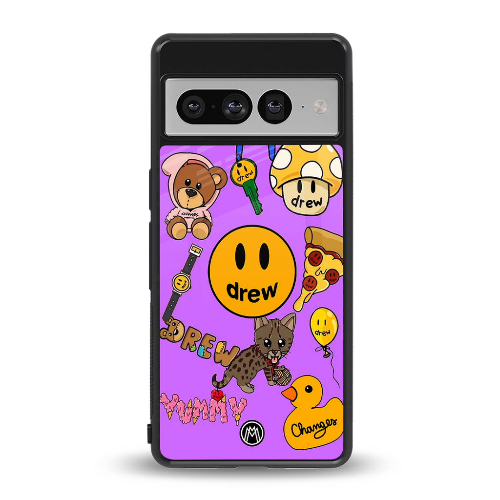 justin bieber back phone cover | glass case for google pixel 7 pro