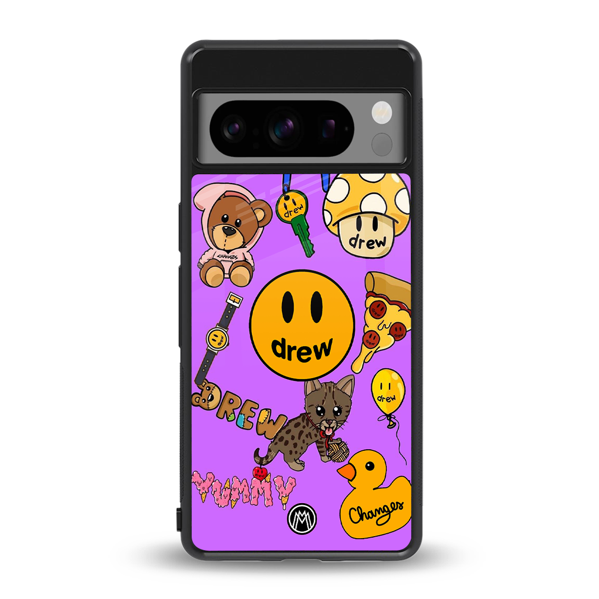 justin bieber back phone cover | glass case for google pixel 8 pro