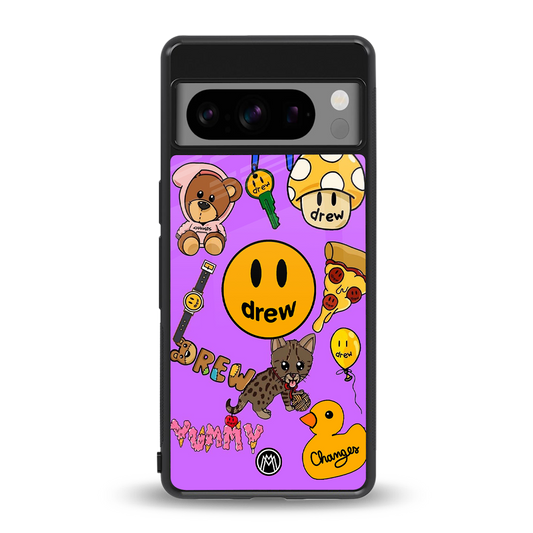 justin bieber back phone cover | glass case for google pixel 8 pro