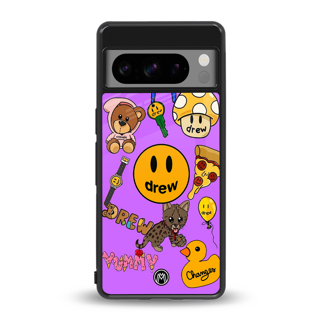 justin bieber back phone cover | glass case for google pixel 8 pro