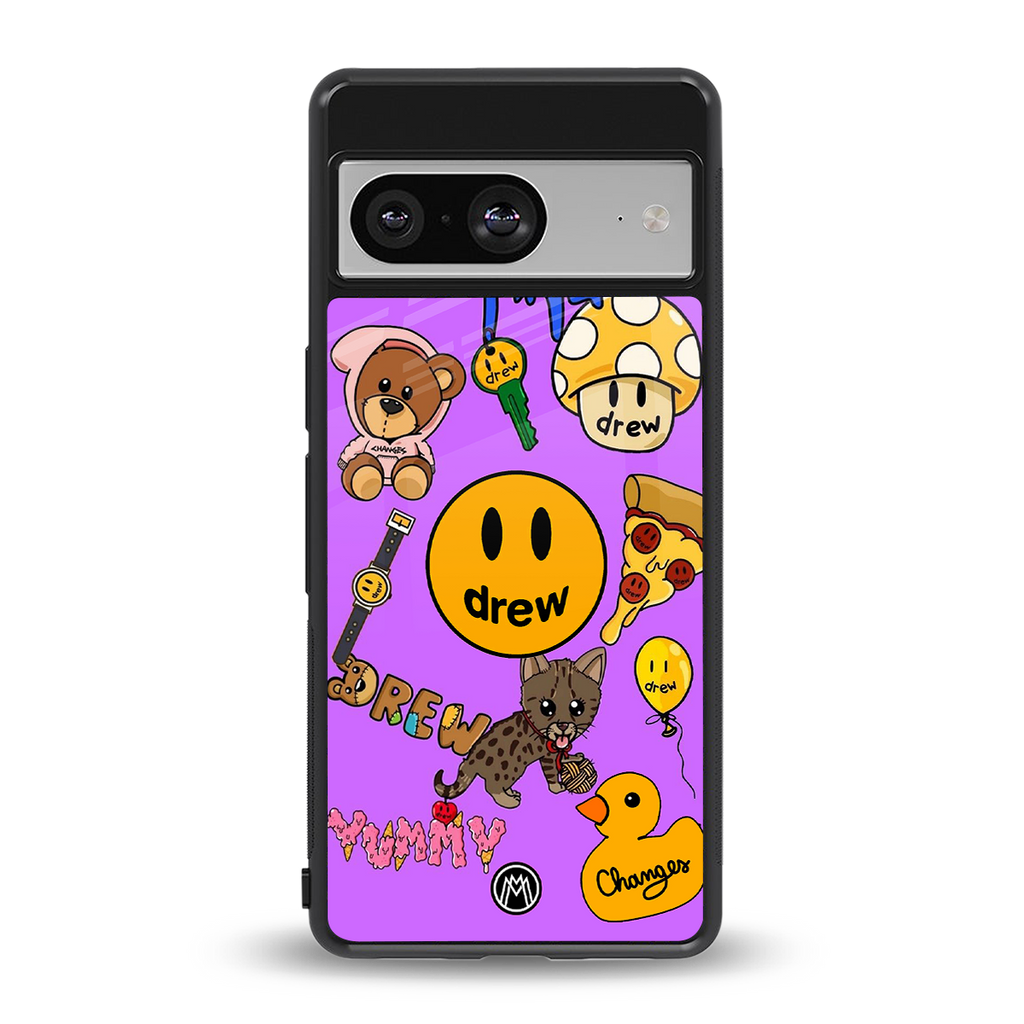 justin bieber back phone cover | glass case for Google Pixel 8