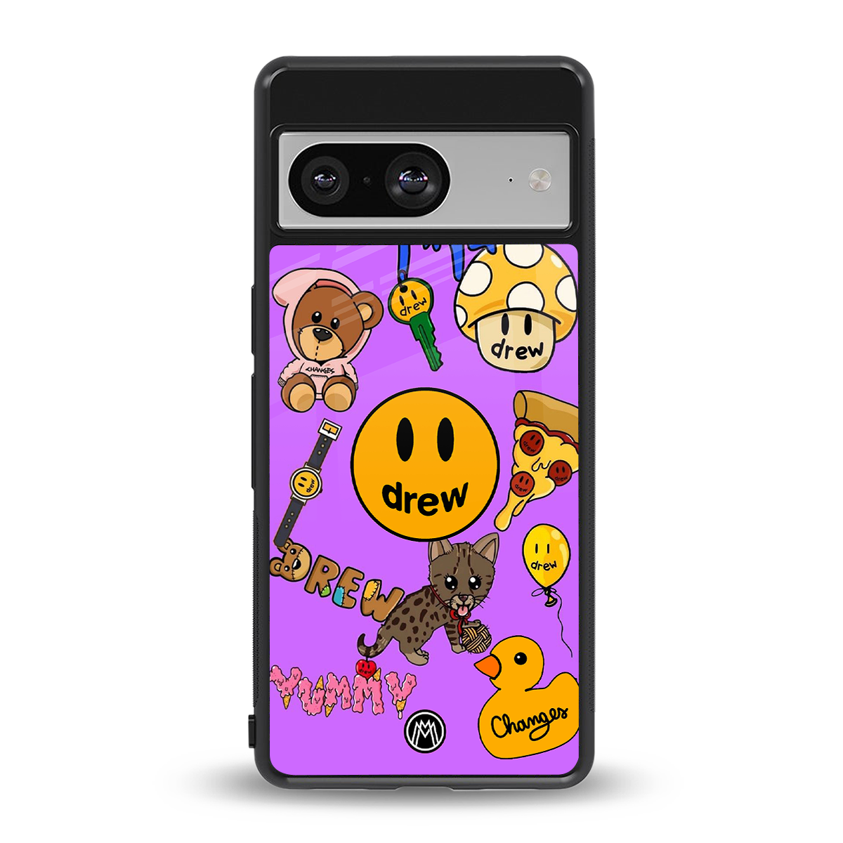 justin bieber back phone cover | glass case for Google Pixel 8