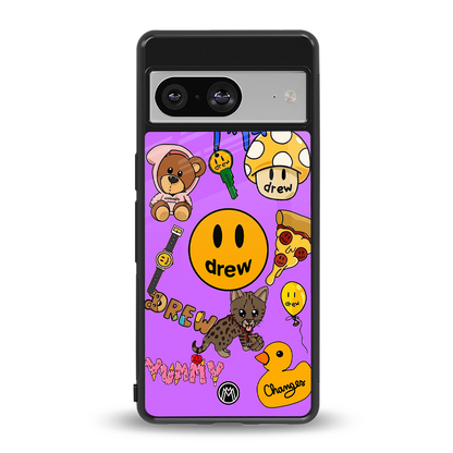 justin bieber back phone cover | glass case for Google Pixel 8