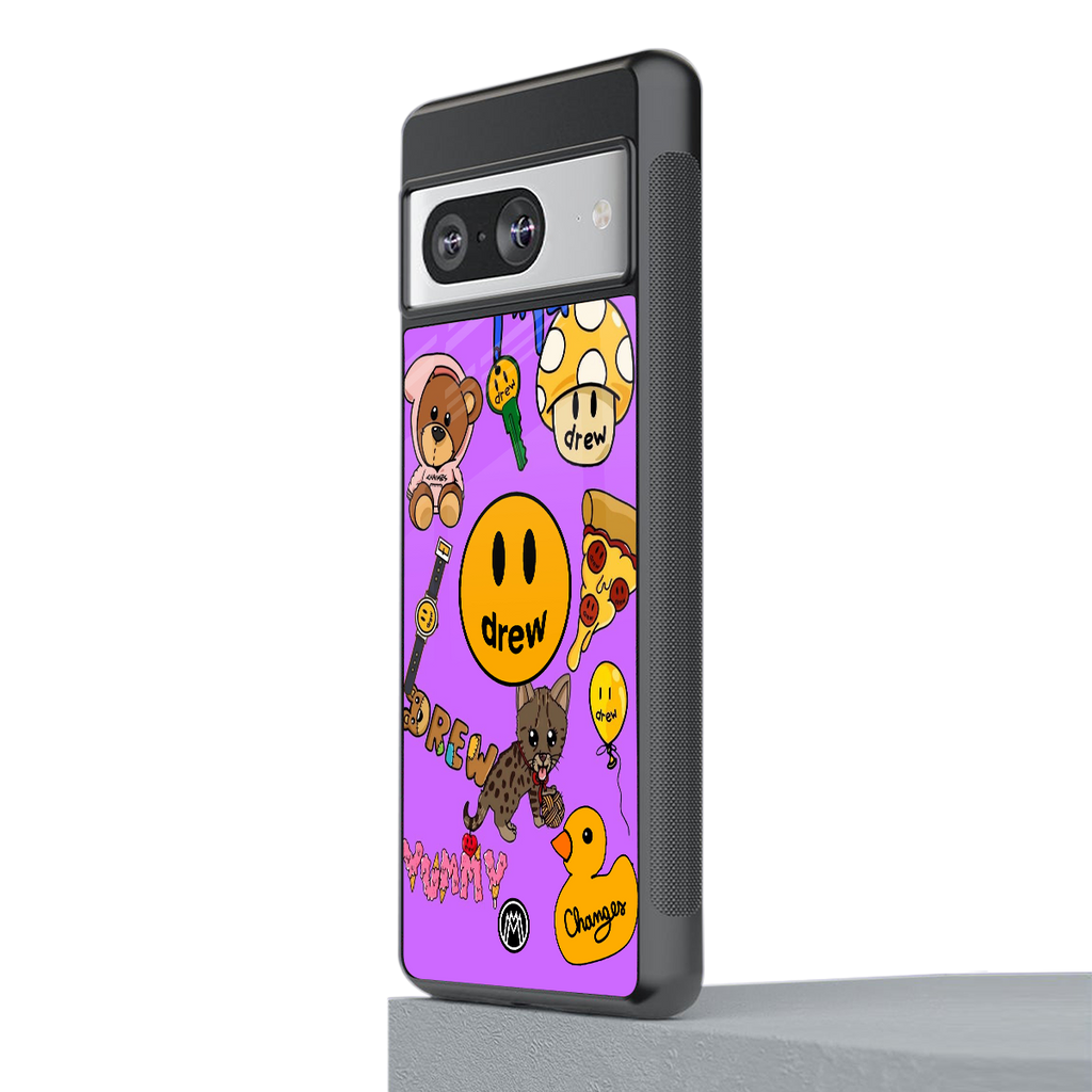 justin bieber back phone cover | glass case for Google Pixel 8