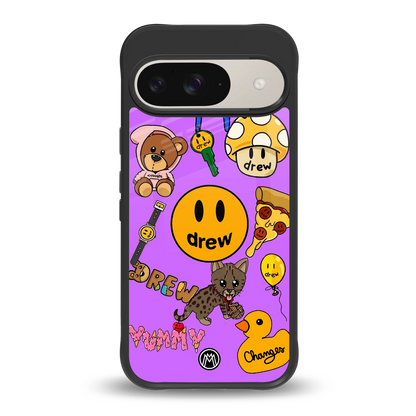 justin bieber back phone cover | glass case for google pixel 9