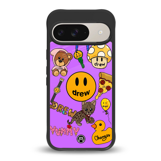 justin bieber back phone cover | glass case for google pixel 9