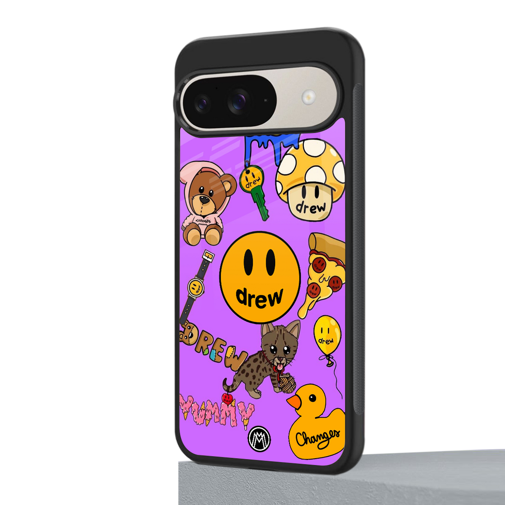 justin bieber back phone cover | glass case for google pixel 9