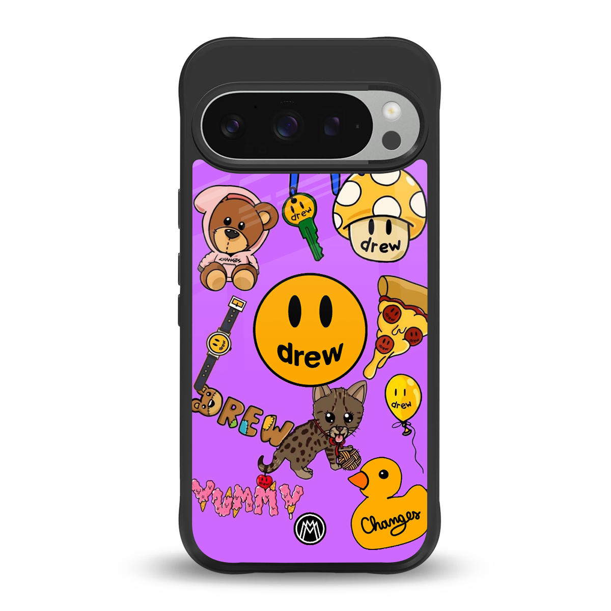 justin bieber back phone cover | glass case for google pixel 9 pro