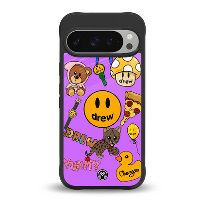 justin bieber back phone cover | glass case for google pixel 9 pro xl