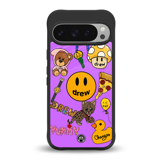 justin bieber back phone cover | glass case for google pixel 9 pro xl