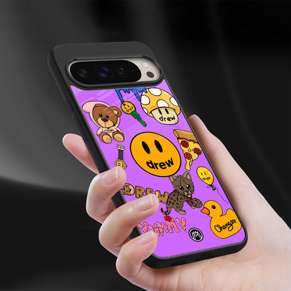 justin bieber back phone cover | glass case for google pixel 9 pro xl