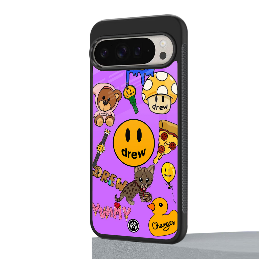 justin bieber back phone cover | glass case for google pixel 9 pro