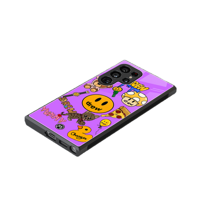 justin bieber back phone cover | glass case for samsung galaxy s24 ultra