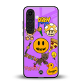justin bieber back phone cover | glass case for samsung galaxy s24