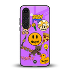 justin bieber back phone cover | glass case for samsung galaxy s24 fe