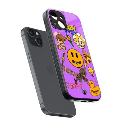 justin bieber back phone cover | glass case for iphone 15