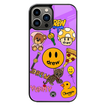 Premium Glass Back Mobile Phone Cover for iPhone, Samsung, OnePlus, Google Pixel, Redmi, Oppo, Vivo & Realme