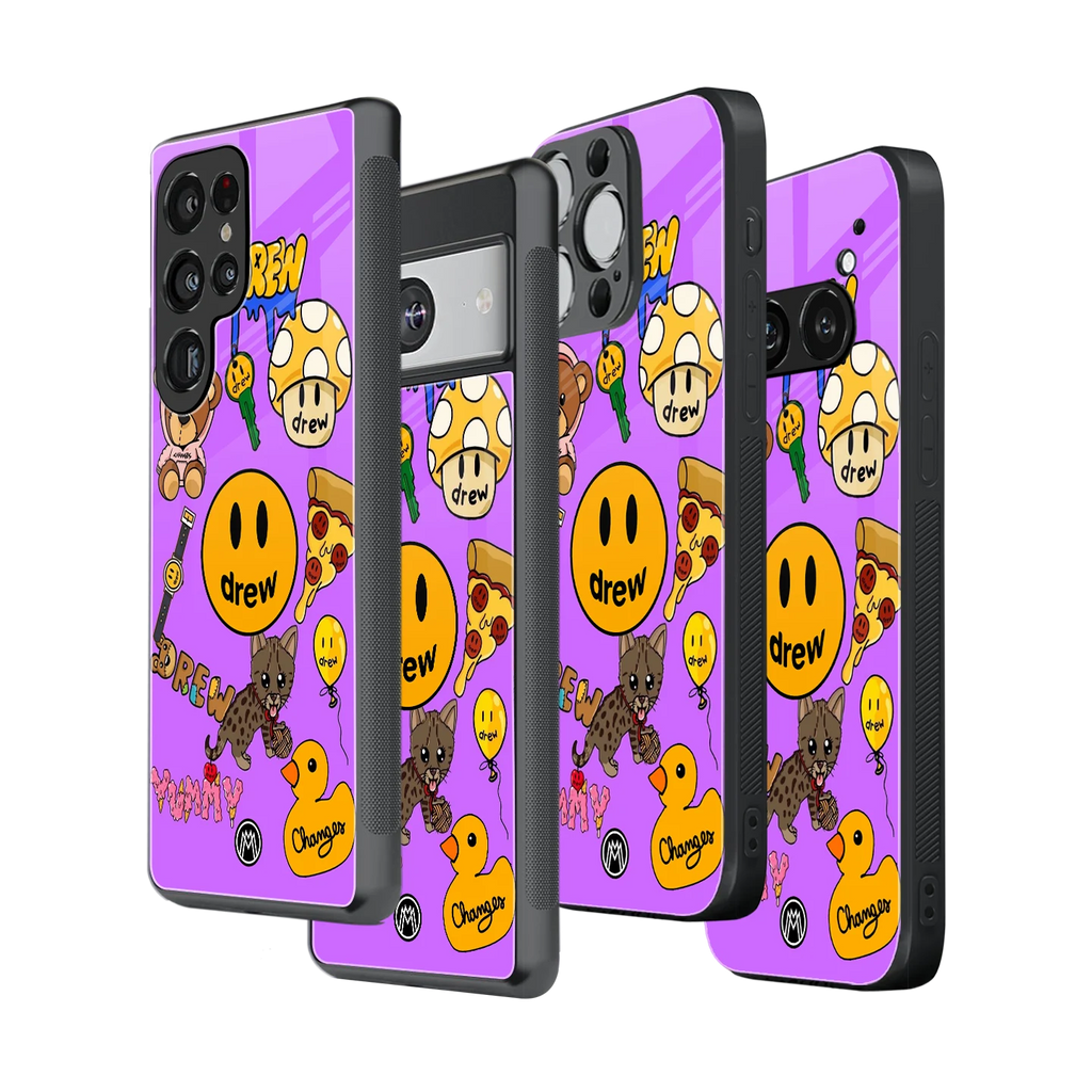 Stylish Glass Back Case for All Smartphones – iPhone, Samsung, OnePlus, Pixel, Redmi, Oppo, Vivo, Motorola