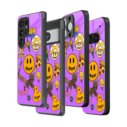 Stylish Glass Back Case for All Smartphones – iPhone, Samsung, OnePlus, Pixel, Redmi, Oppo, Vivo, Motorola
