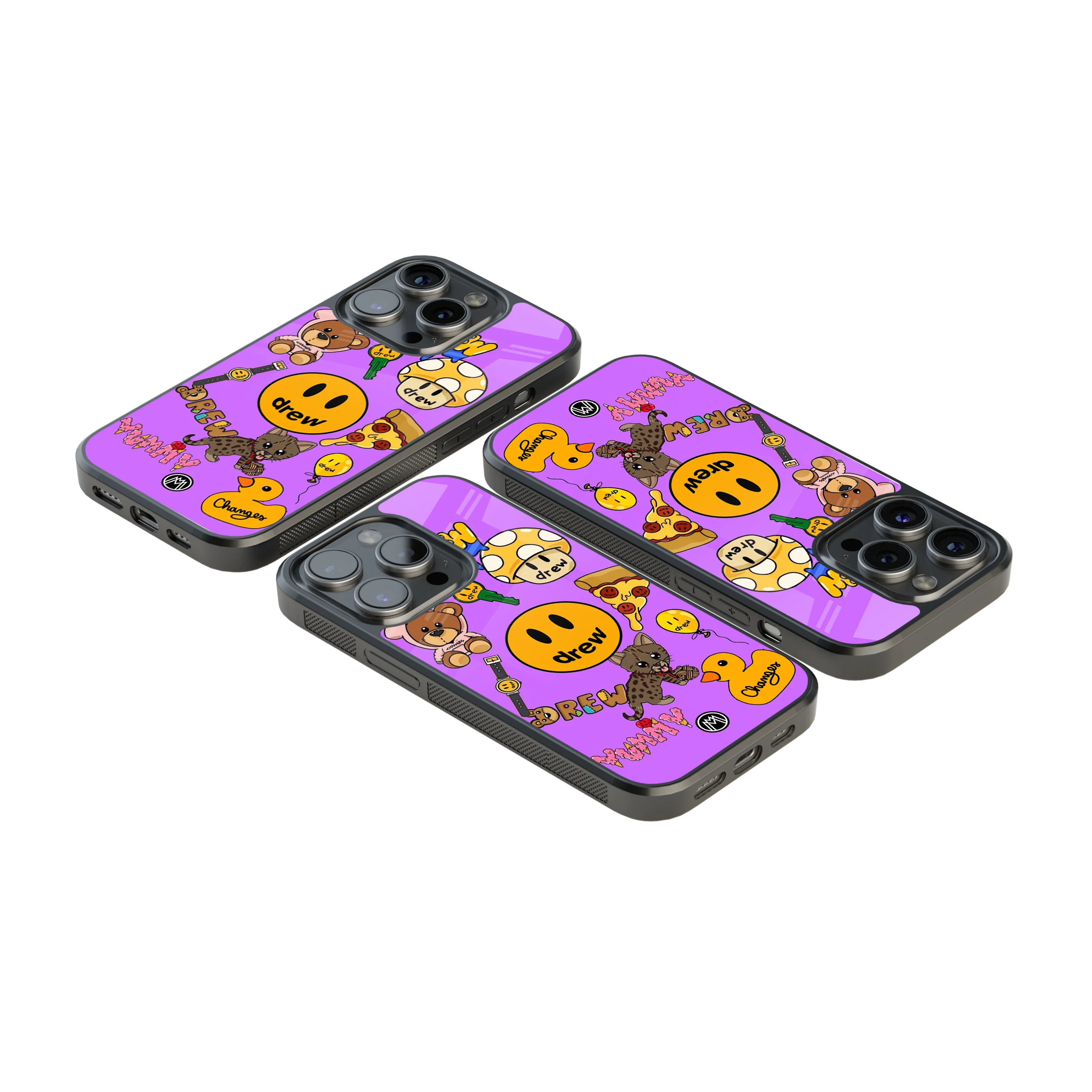 Luxury Glass Back Mobile Cover for iPhone, Samsung Galaxy, OnePlus, Pixel, Redmi & More