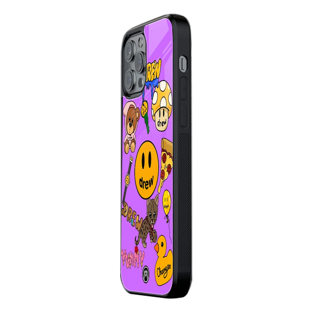 Slim Glass Back Phone Case for Multiple Brands – iPhone, Samsung, Redmi, OnePlus, Oppo, Vivo