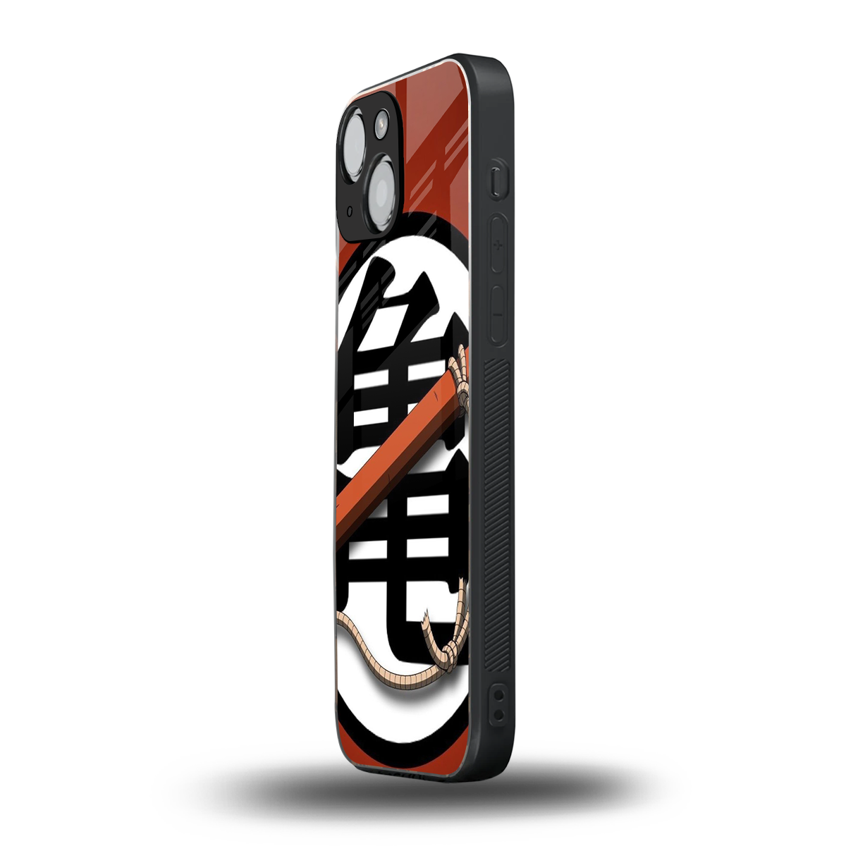 kakarot back phone cover | glass case for iphone 13 mini