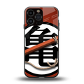 kakarot back phone cover | glass case for iphone 13 pro max
