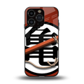 kakarot back phone cover | glass case for iphone 13 pro