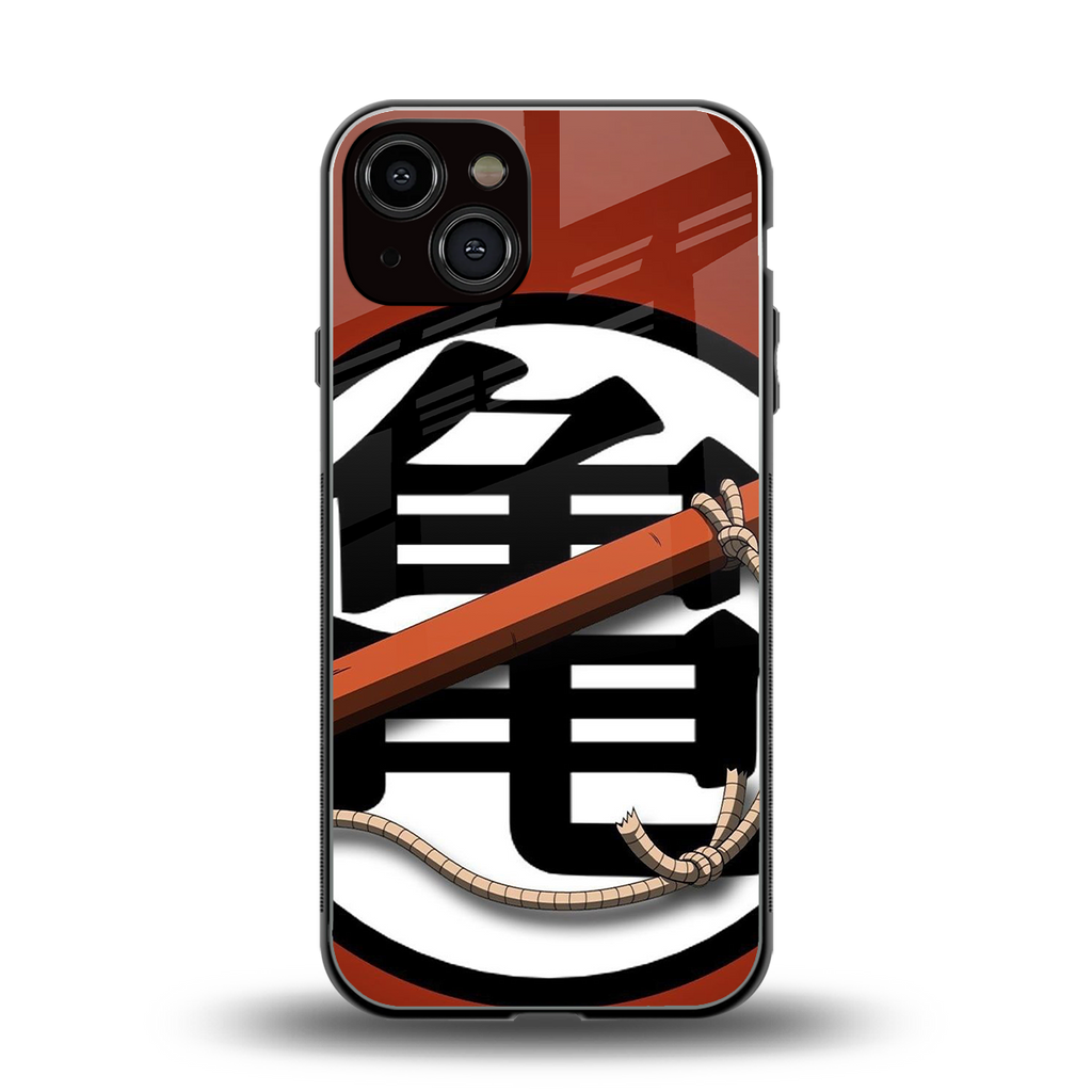 kakarot back phone cover | glass case for iphone 13