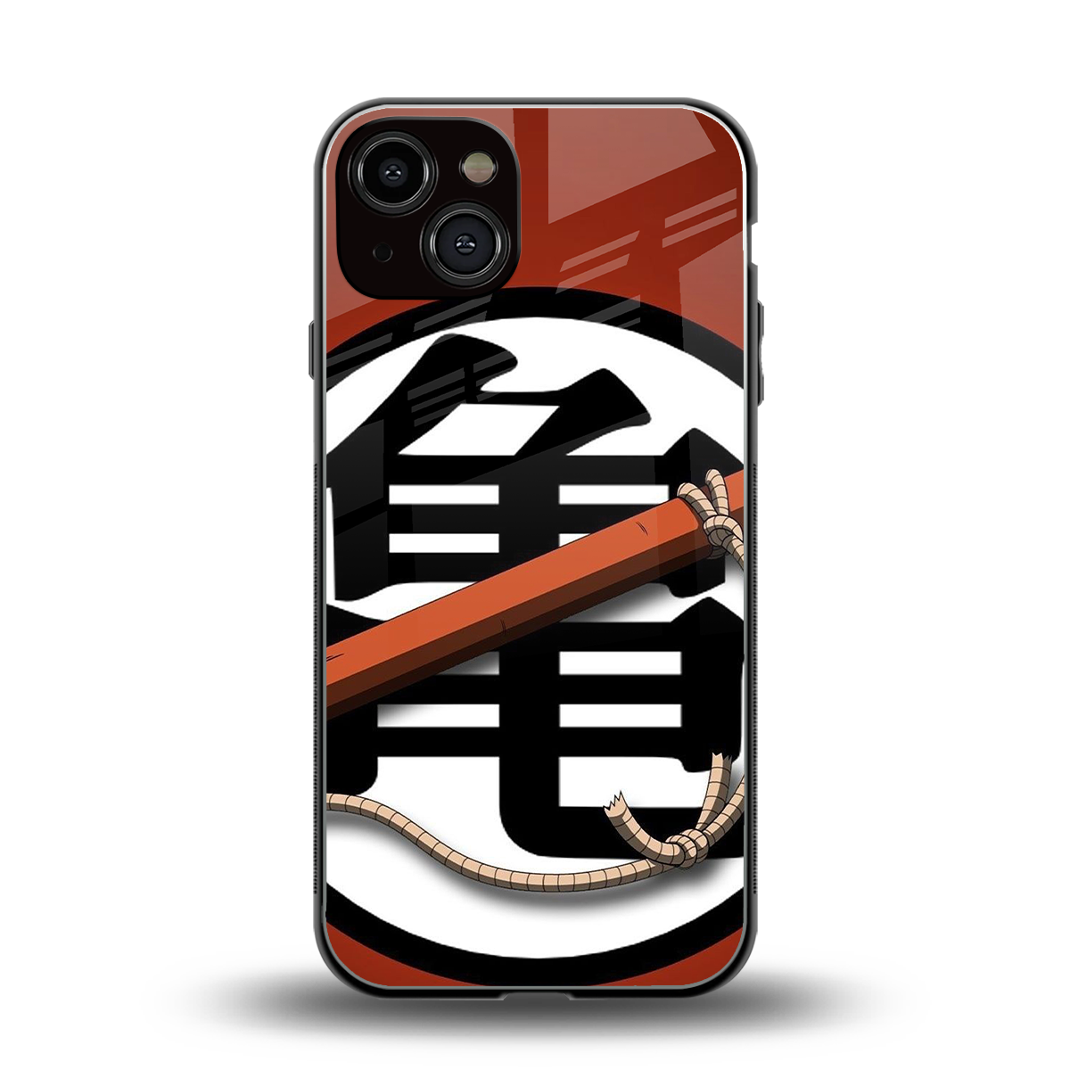 kakarot back phone cover | glass case for iphone 13