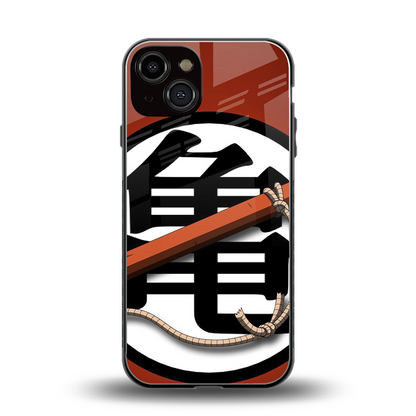 kakarot back phone cover | glass case for iphone 13