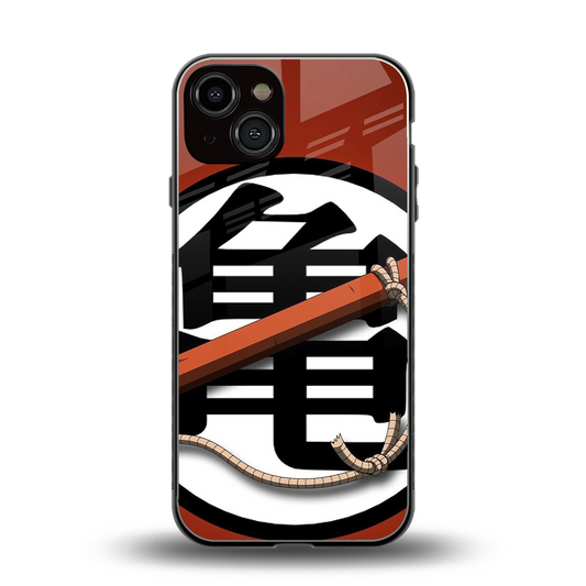 kakarot back phone cover | glass case for iphone 13