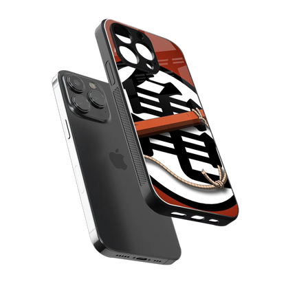 kakarot back phone cover | glass case for iphone 15 pro
