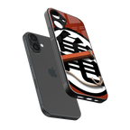 kakarot back phone cover | glass case for iphone 16 plus